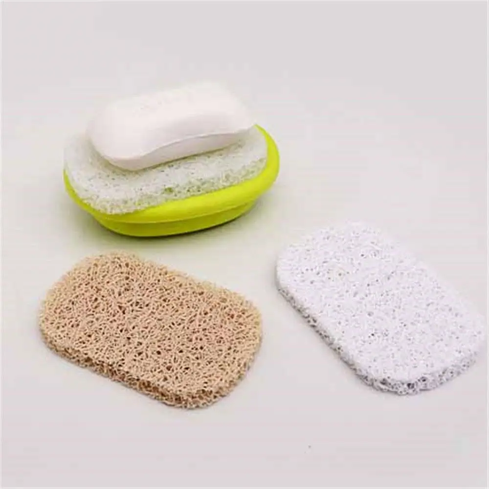 Soap Saver Drain Soap Pad Portable Bathroom Soap Dish Storage Accessories Environmental Protection Mildew Creative Anti Skid PVC