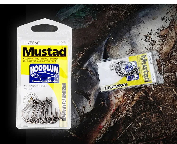 Mustad Norwegen Origin Meeresangelhaken Super Power Big Size Hoodlum Angelhaken,1 # -12/0 #,10827NP-BN – Detail 8