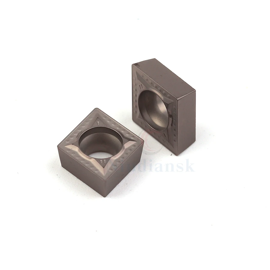 Insert de tournage de Cermet en carbure CNC, outils pour tourner l'acier, haute qualité, CCMT09T304 CCMT09T308 MT LF90, 10 pièces