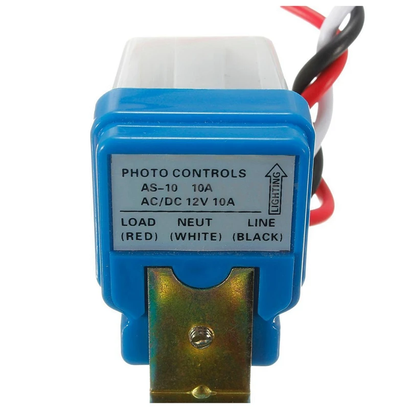 AC DC 12V 10A Automatic Lamp Twilight Switch Light Sensor Twilight Switch