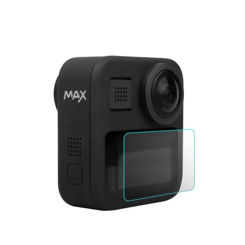 Tempered Glass Display LCD Screen Protector Cover Case For GoPro Max Black Go pro Action Sport Camera Protective Film Accessory