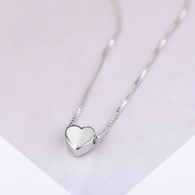 S925 Sterling Silber Halsketten für Frauen, Einfache Minimalistische Anhänger-Halsketten, Blaue Stein-Halskette, Geburtstagsgeschenk – Detail 10