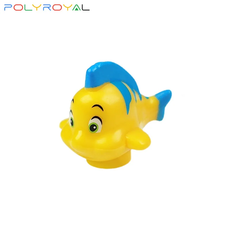 

Building Blocks Technicalal parts Animal Sea world flounder clown fish 1 PCS MOC Compatible With brands toys for children 15679