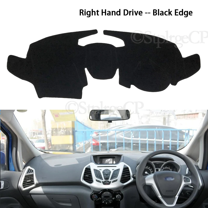 for Ford EcoSport MK2 2013 2015 2016 2017 Anti-Slip Mat Dashboard Cover Pad Sunshade Dashmat Protect Carpet Cape Rug Accessories