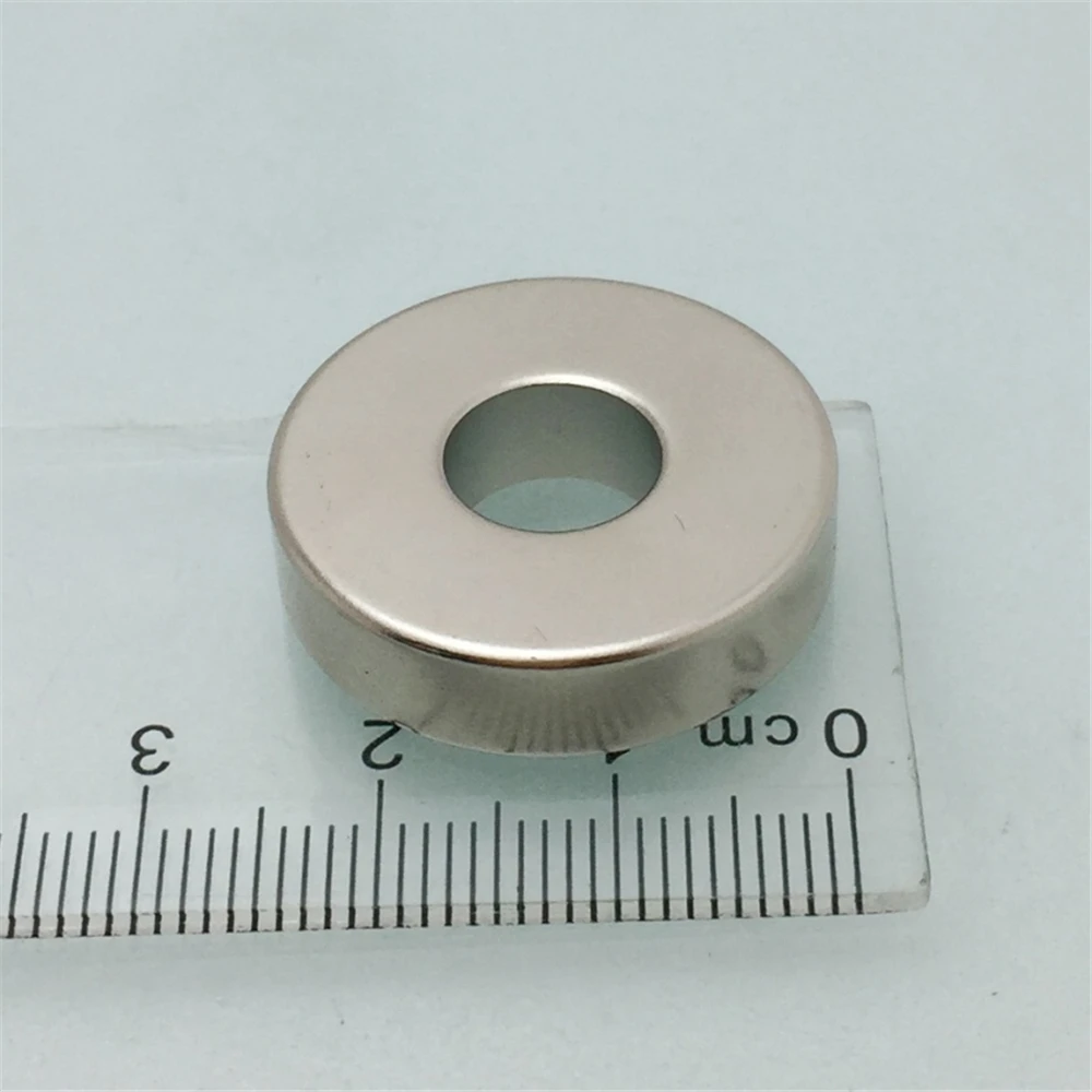 Neodymium N52 Magnet Round With Hole 10PCS OD19xID6.4x3.5mm Rare Earth Round Super Powerful Permanent Magnetic Imanes Disc Ring