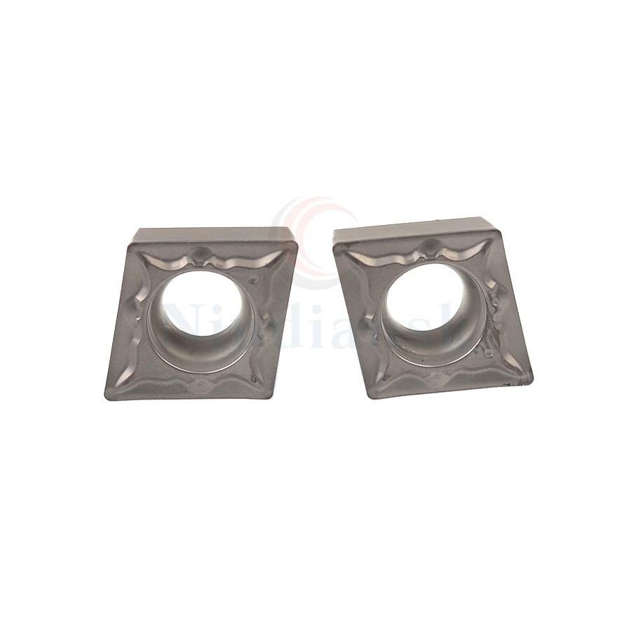 10 pz CCMT09T304-FG inserti in metallo duro LF90 CCMT09T304-FG LF90 utensile per tornitura interno utensili per tornio CNC lama Cermet, per taglio acciaio