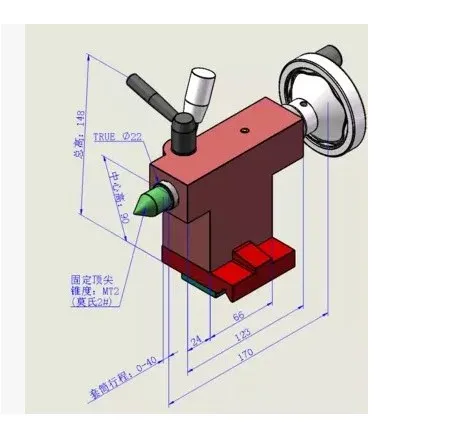 0618 0618 Lathe Tailstock Fast Tailstock Mini Lathe Tailstock