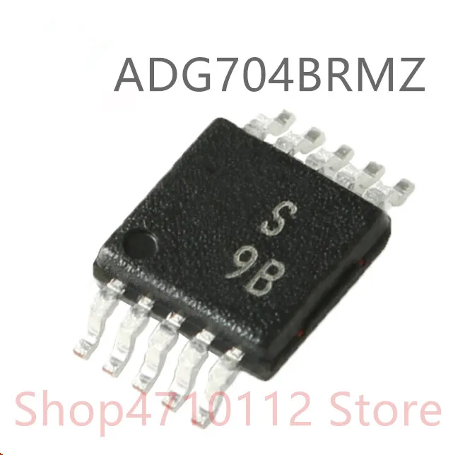 

Free shipping NEW 10PCS/LOT ADG704BRMZ ADG704BRM ADG704 MARKING S9B MSOP-10