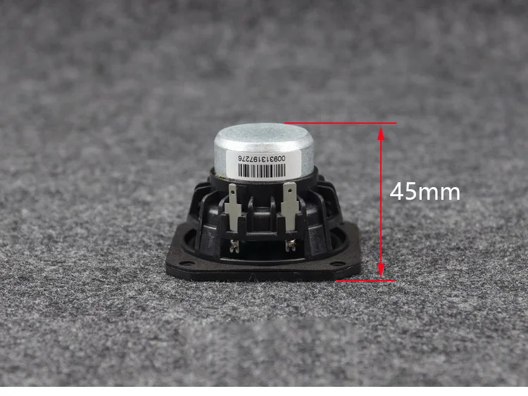 Sounderlink 풀 레인지 주파수 스피커, 양극 산화 알루미늄 분지, 캡톤 코일, HiFi 사운드, 2.5 인치, 3 인치, 95mm, 2PCs/로트