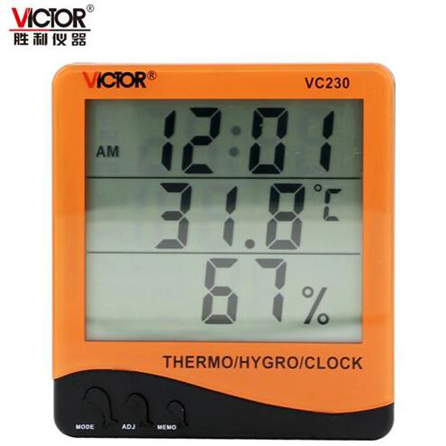 

VICTOR VC230 VC230A VC330 Household Temperature&Humidity Meter Digital Temperature Meter Electronic Temperature and Humidity.