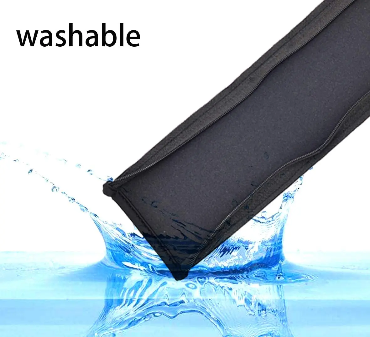 Epositioning Protector de diadema negro, almohadillas para los oídos marrones, cojín, piezas de almohada, funda para Plantronics Backbeat Pro 2