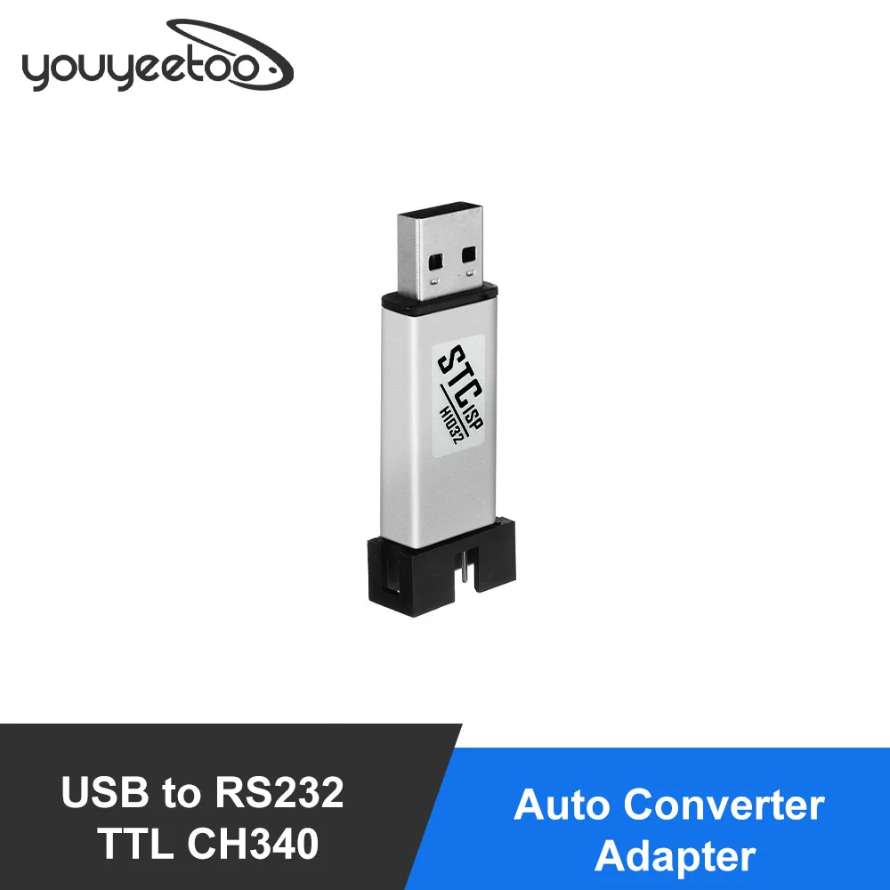 Free ship USB to RS232 TTL CH340  Auto Converter Adapter / Support: WindowsXP/ Vista / Windows 7/Linux