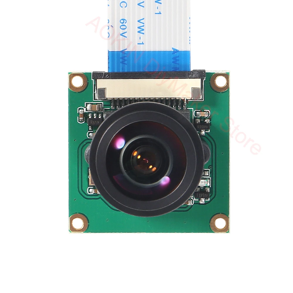 Raspberry Pi Camera Module OV5647 5MP 175 Graden Groothoek Fisheye Lens Raspberry Pi 4/ 3 Model B Camera module