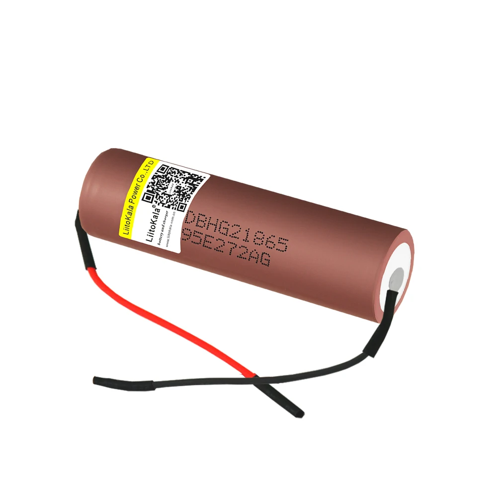 LiitoKala HG2 18650 3000mah wysokiej mocy rozładowania akumulator moc wysokiego rozładowania, 30A prąd o dużym napięciu + DIY Linie