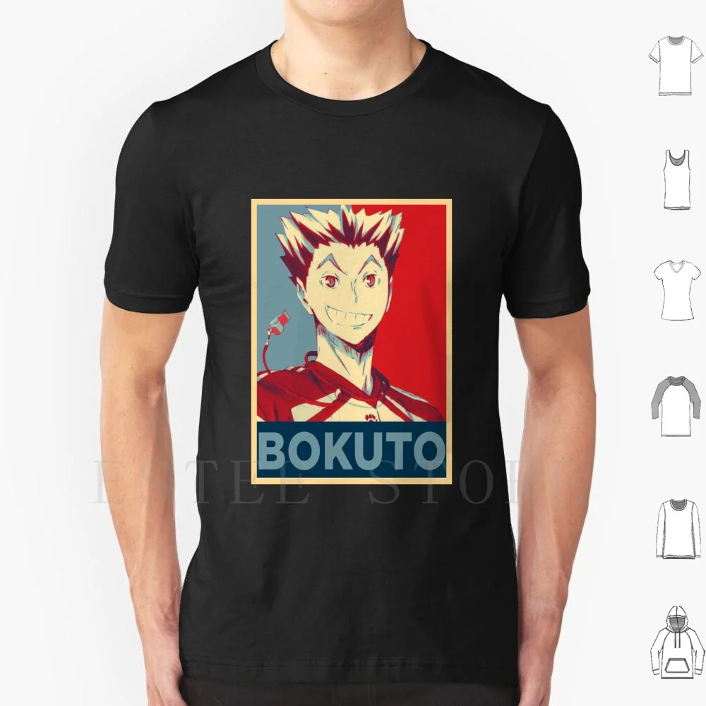 ? Camiseta Kōtarō Bokuto Hope, Camiseta de Algodón con Estampado de Anime y Manga, Fukurodani Haikyu Keiji Karasuno Bokuto Koutarou Bokuto