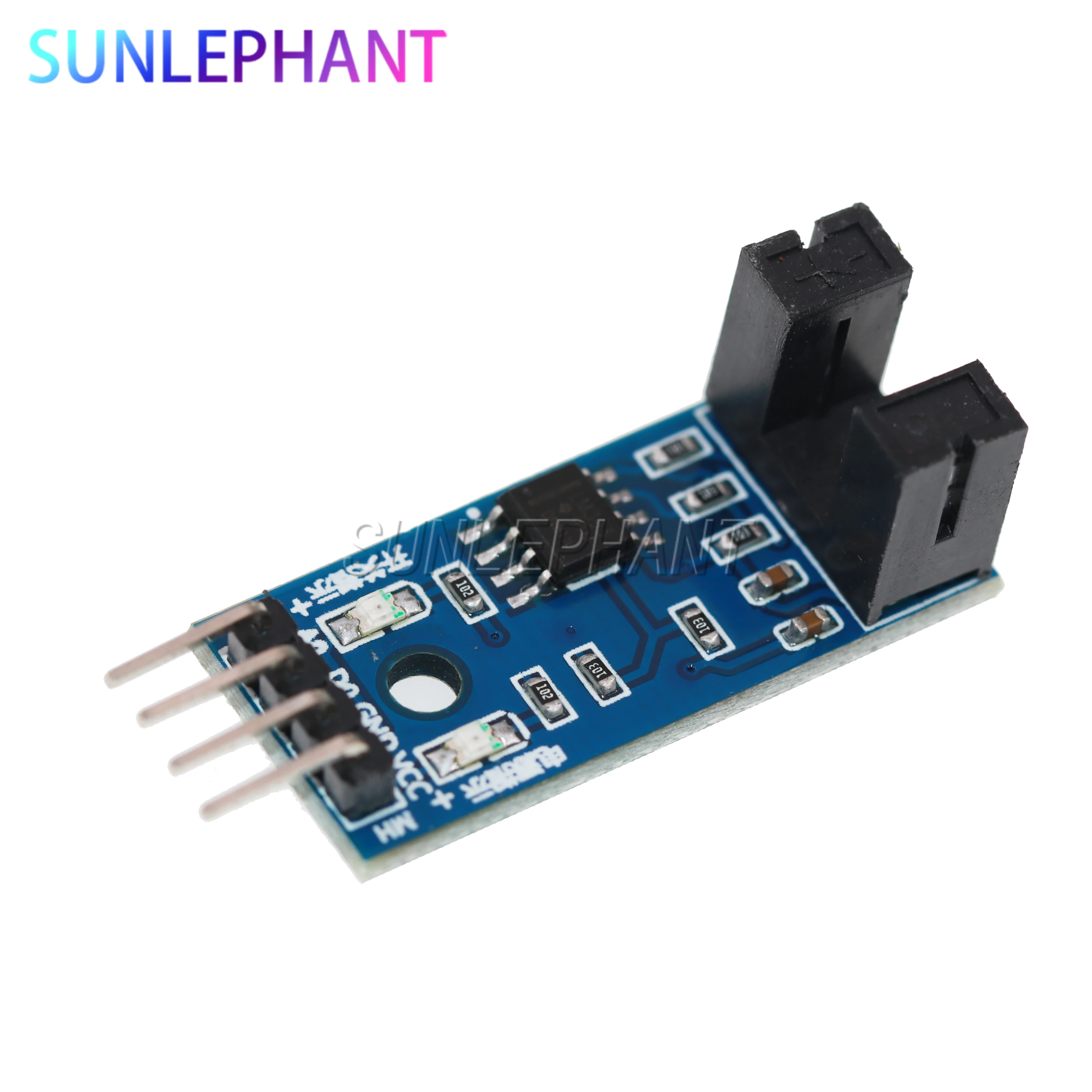 Speed Sensor Module Tacho Sensor Slot-type Optocoupler Tacho-generator Counter Module for arduno Diy Kit