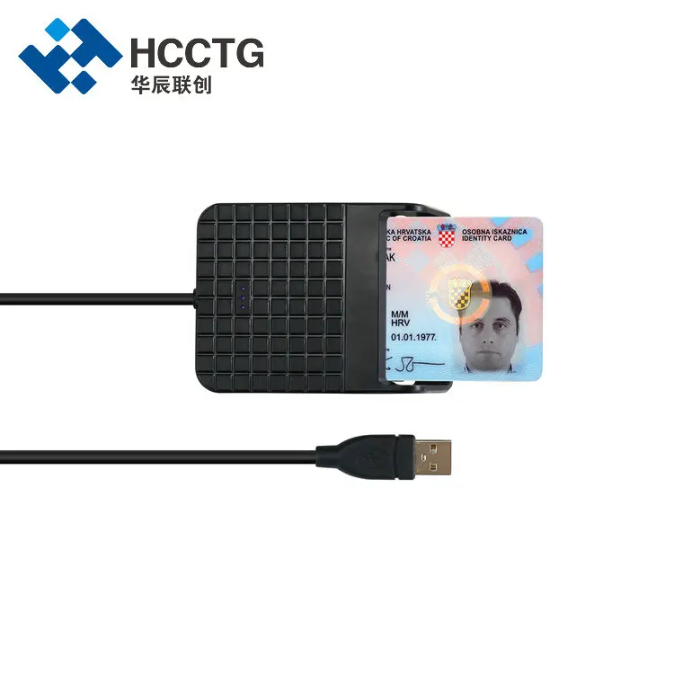 USB PC-Link Contact Smart IC Chip Card Reader Conformance with PC/Sc Ccid Protocal (DCR33)