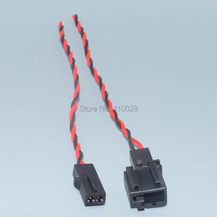 shhworldsea 2 Pin/Way Auto High-Pitched Speaker Ambient Brake Light Microphone Plug For VW,Audi 1J0 973 332/1J0 973 119