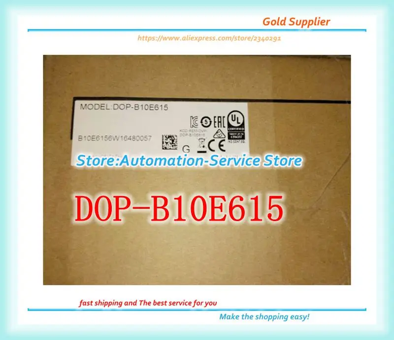 

DOP-B10E615 10.1 Inch HMI Ethernet Touch Panel DOP B10E615 New