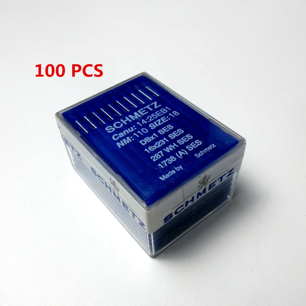 100 igieł SCHMETZ DBX1 16X231 16X95 do maszyny do szycia JUKI CONSEW BROTHER