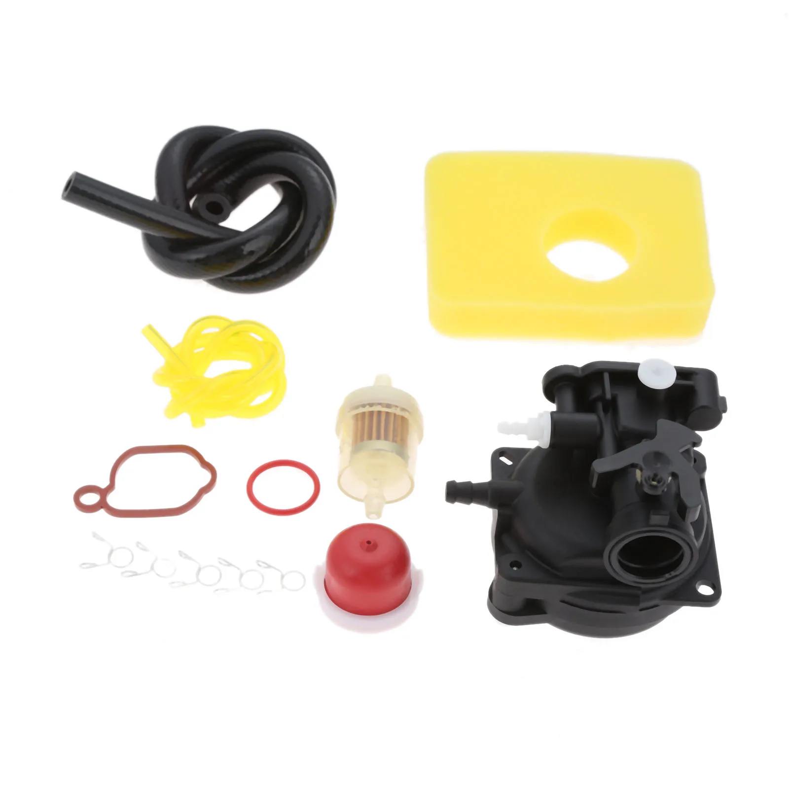 Carburetor Air Filter Kit For Briggs & Stratton 799583 Lawn Mower 09P602 9P602 500E Series 4-Cycle Vertical Engine