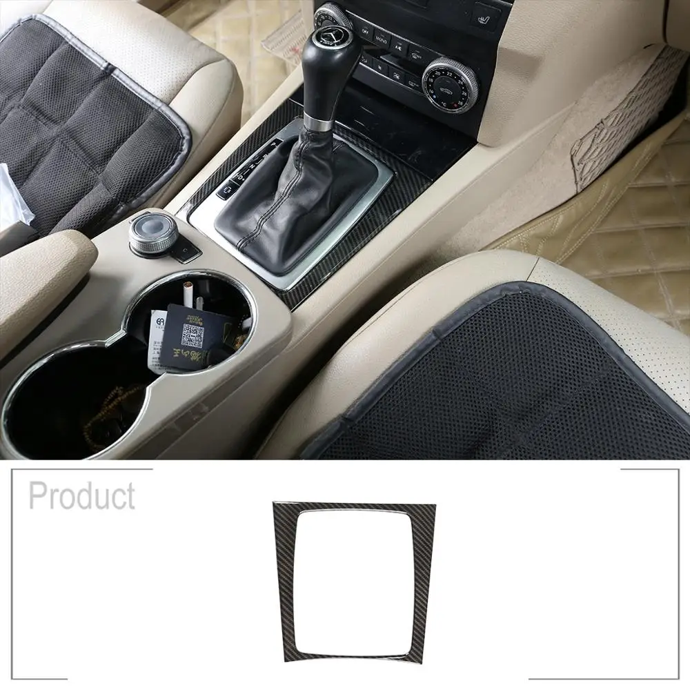 

5 StylesABS For Mercedes Benz C GLK Class X204 W204 C180 C200 C260 2008-2013 Gear Shift Decoration Frame Sticker Car Accessories