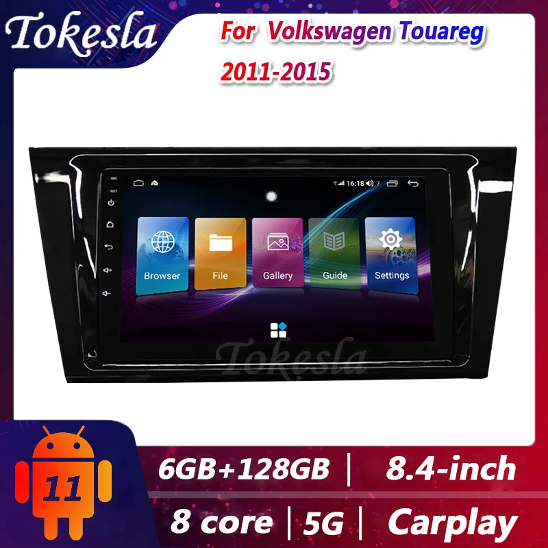 Tokesla Car Radio For Volkswagen Phideon Android Stereo receiver DVD automotivo Central Multimedia Gps Navigation 5G 2016-2019