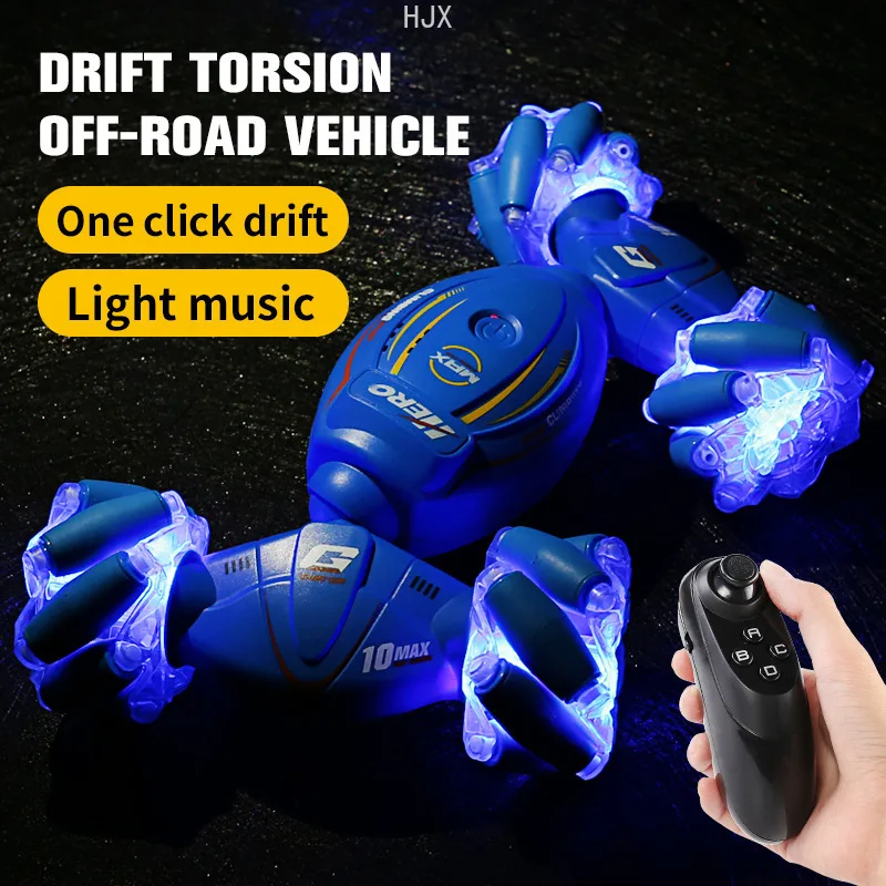 Cool Stuff RC Stunt Car Off Road Remote Control Cars To Drift Climbing Children Electric Toys for Kids Boys Gifts Monster Trucks