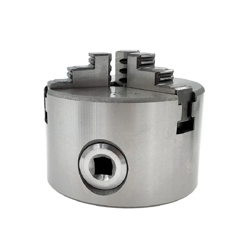 1Set K11 80 3-Jaw Lathe Chuck Manual Self-Centering Metal K11-80 Lathe Chuck With Jaws Turning Machine Tools Accessories