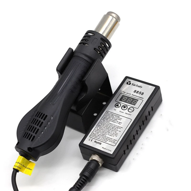 Soldering Station 858 Portable Digital Hot Air Gun BGA Rework Solder Station Hot Air Blower Heat Gun Desoldering Than