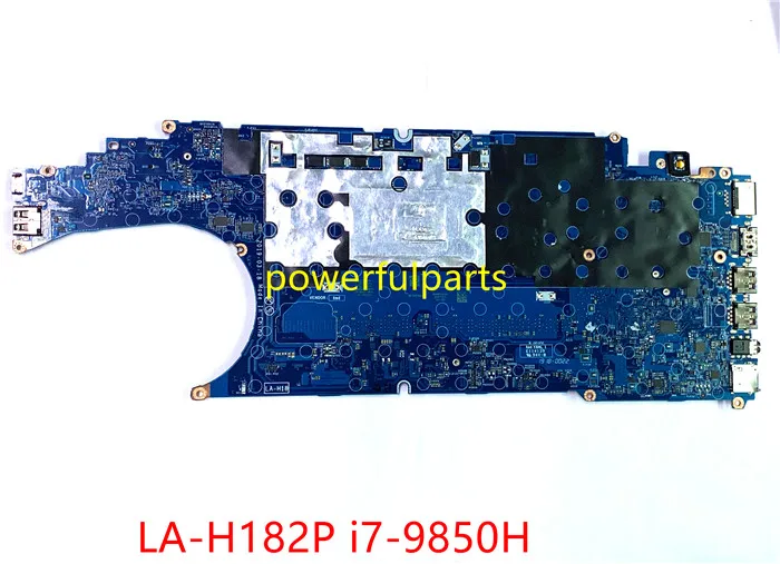 For Dell Latitude 5501 0M0K66 EDC51 LA-H182P Motherboard SRFCN i7-9850h Working Ok