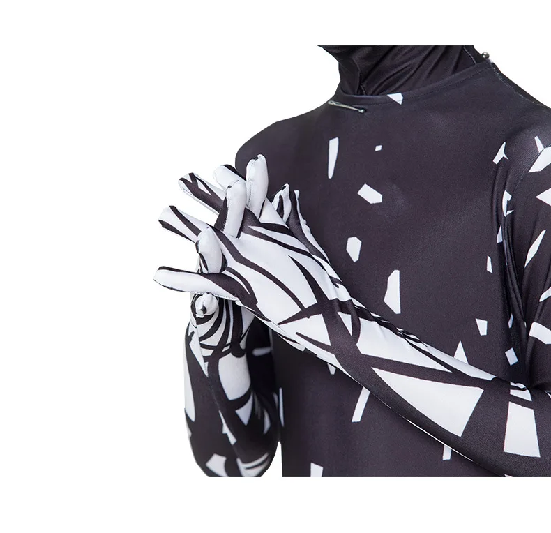 Costume d'Halloween pour Enfants, Yeux Rouges, Fantôme, Cosplay, Imbibé de Batterie, Cadeau de ixpour Garçon et Fille