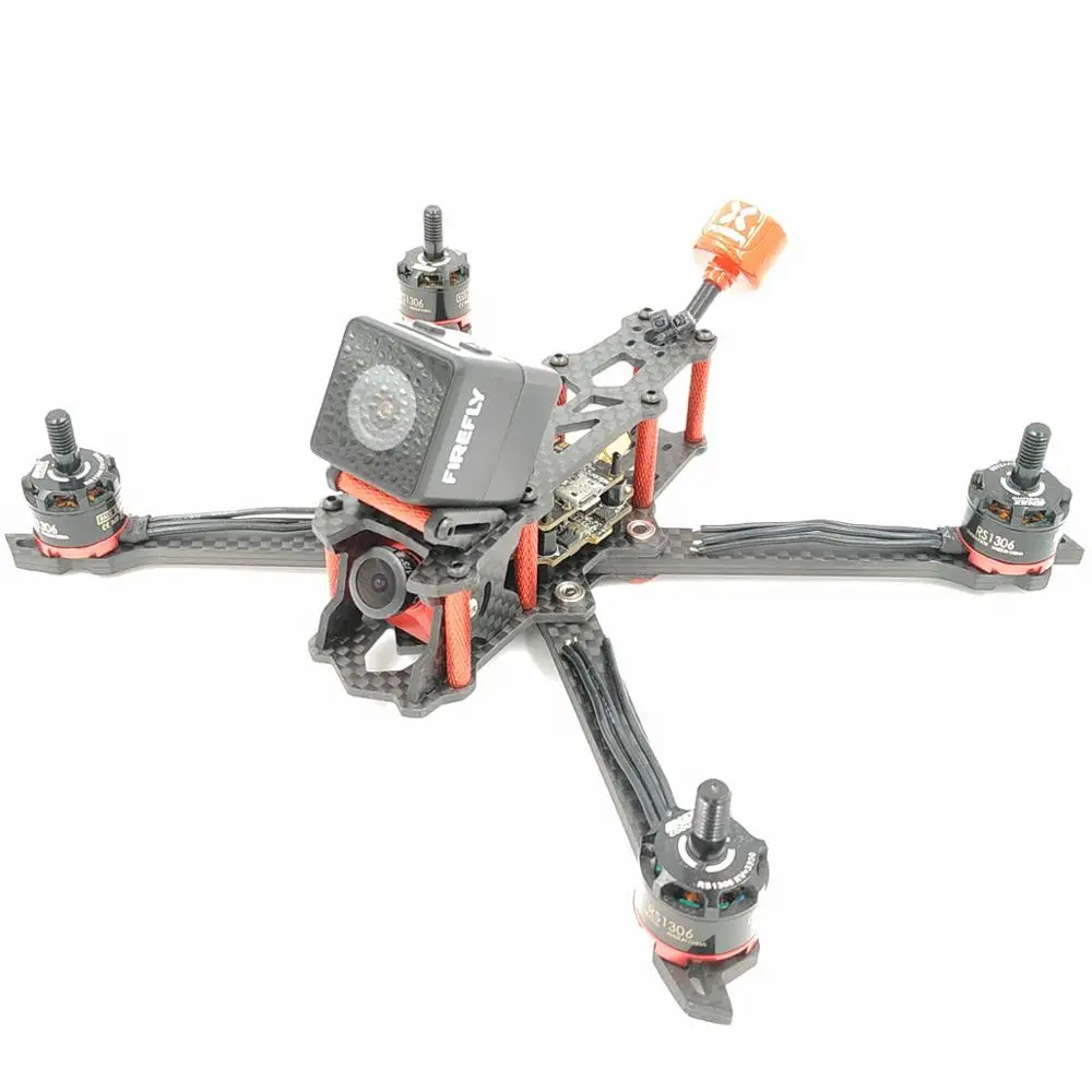 AlfaRC Fighter175 Long Voyage Mini Frame Kit RC Drone FPV Racing Support F3/F4 Runcam/FOXEER/CADDX.US Micro Series 4040 4045