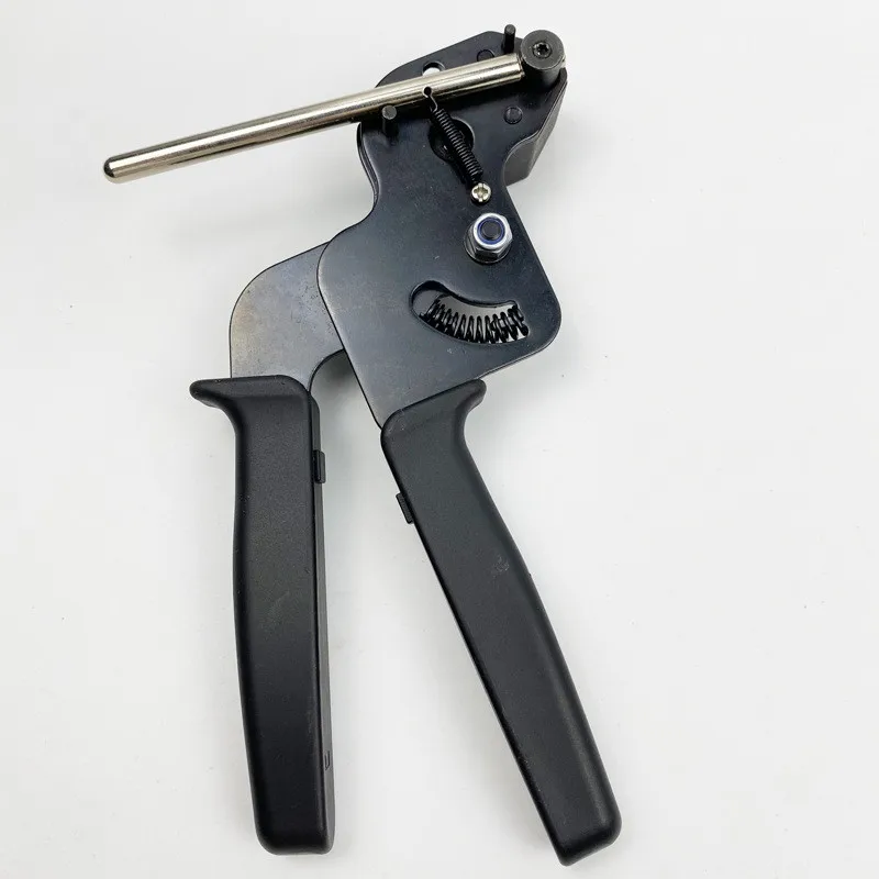 Metal stainless steel cable tie tools, stainless steel cable tie fastening and cutting pliers tools for cutting up to 12mm