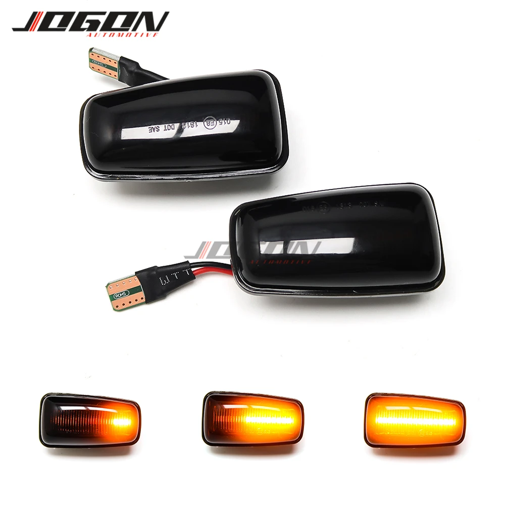 For Citroen Berlingo Jumpy Saxo Xantia XM ZX Xsara LED Dynamic Turn Signal Side Marker Fender Sequential Indicator Light