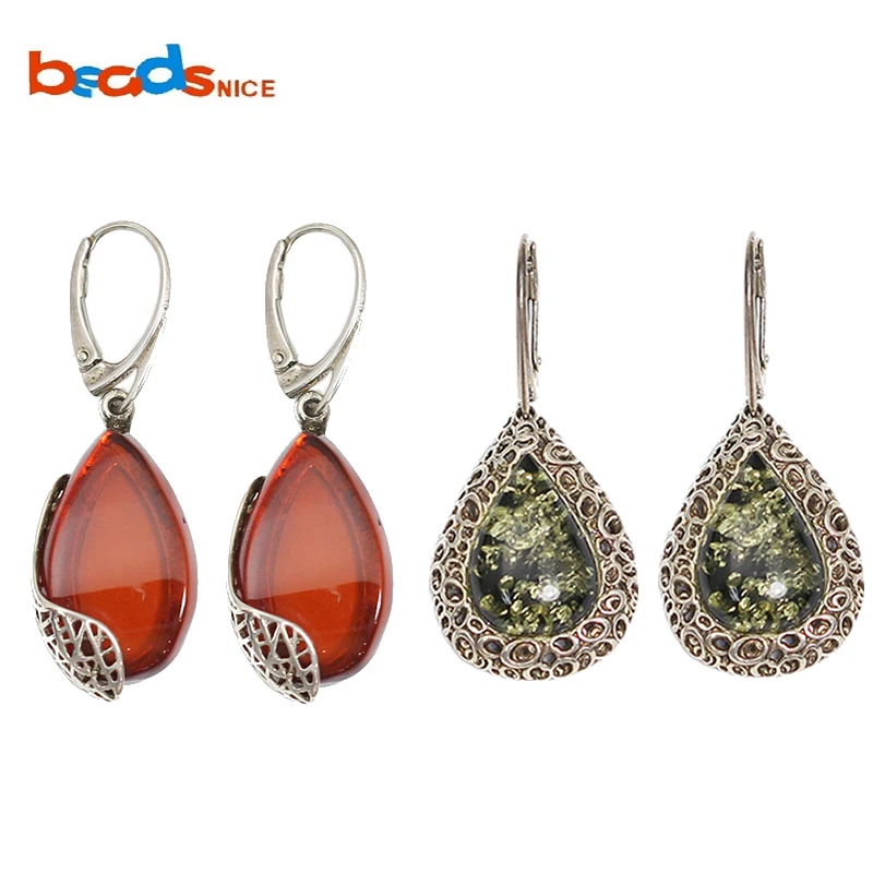 Beadsnice Drop Dangle Earring Sterling Silver Teardrop Earring Fine Jewelry 39757