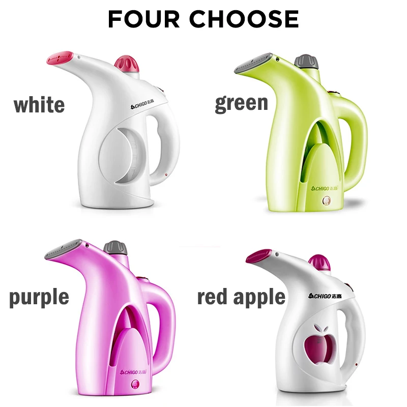 Vaporizador elétrico portátil a vapor, poderoso vaporizador de roupa portátil em 15 segundos, ferro de passar à vapor, para viagem em casa