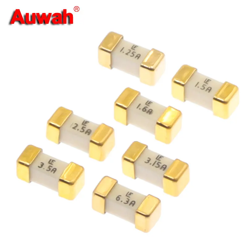 10pcs 1808 SMD Very Fast blow fuse 125V 1.25A 1.5A 1.6A 2.5A 3.15A 3.5A 2410 0451 Series Ultra-rapid Fuses New original