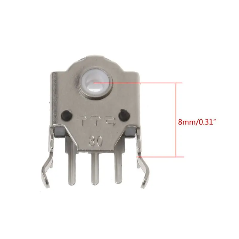 1PC TTC 8มม.Encoder แผ่นล้อถอดรหัสสีขาว24ล้านอายุการใช้งาน