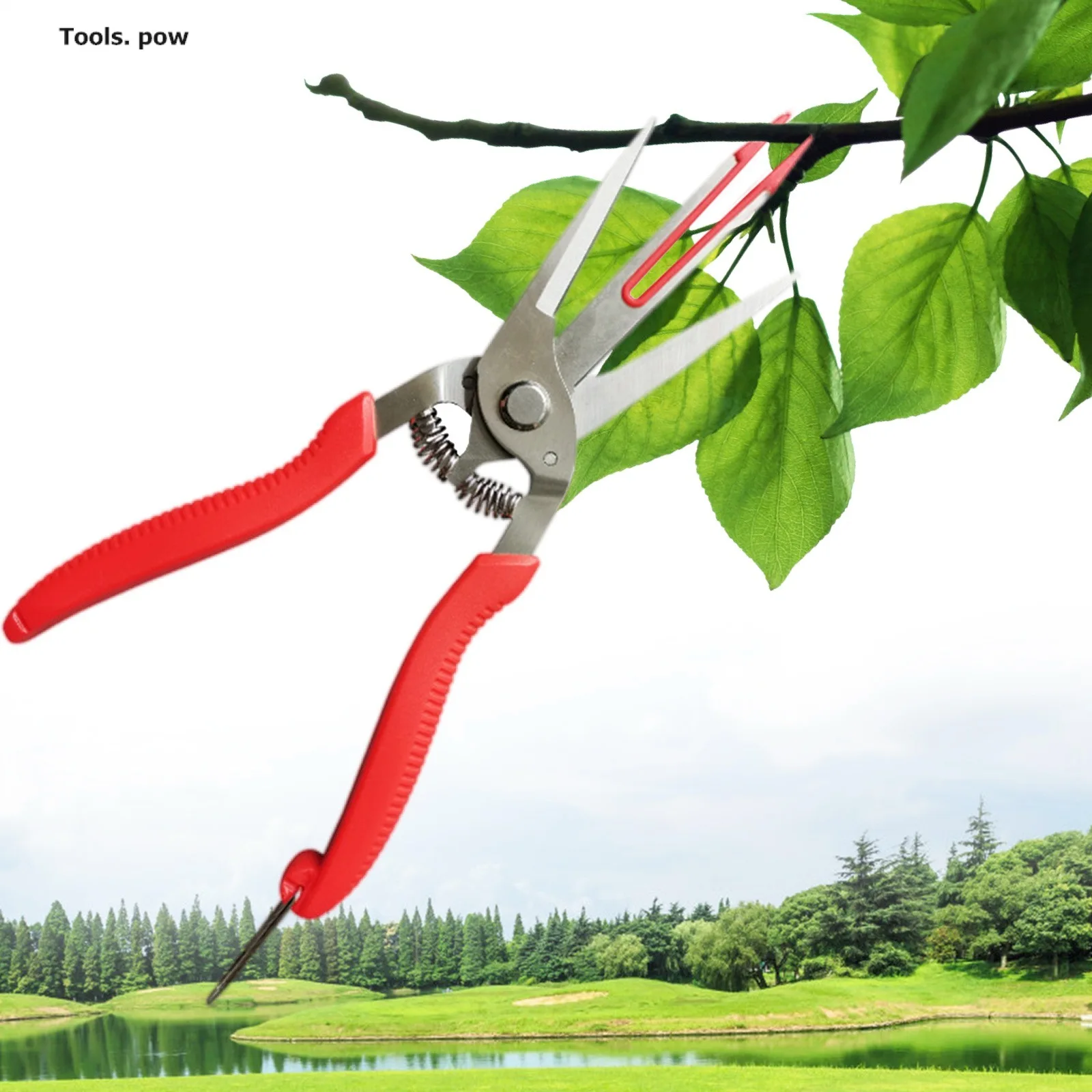 Double-edged Apple Picking Scissors Kiwi Pear Thinning Scissors Double Mouth Design Thin Fruit Picking Scissors Garden Hand Tool