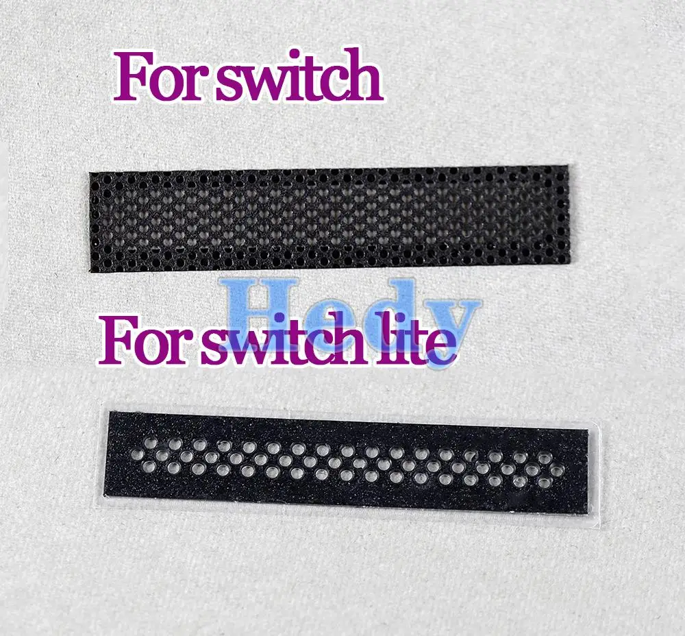 2PCS FOR Switch Lite Left Right Dust Prevent Net/Mesh Replacement for Nintendo Switch Console Cooler Filter Dust-Net