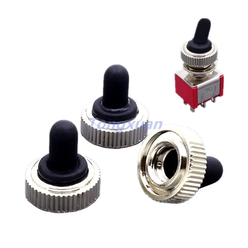 5pcs SH E1 Toggle Switch Waterproof Thread Cap For Small 6MM Toggle Switch Handle