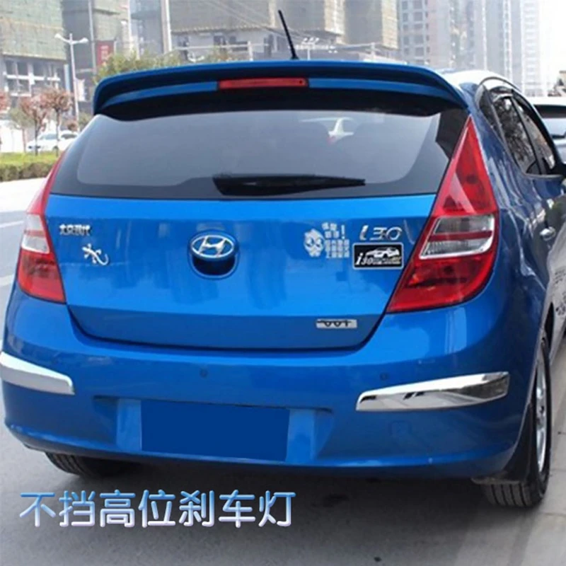 

For Hyundai I30 Spoiler ABS Material Car Rear Wing Primer Color Rear Spoiler For Hyundai I30 Spoiler 2008-2013