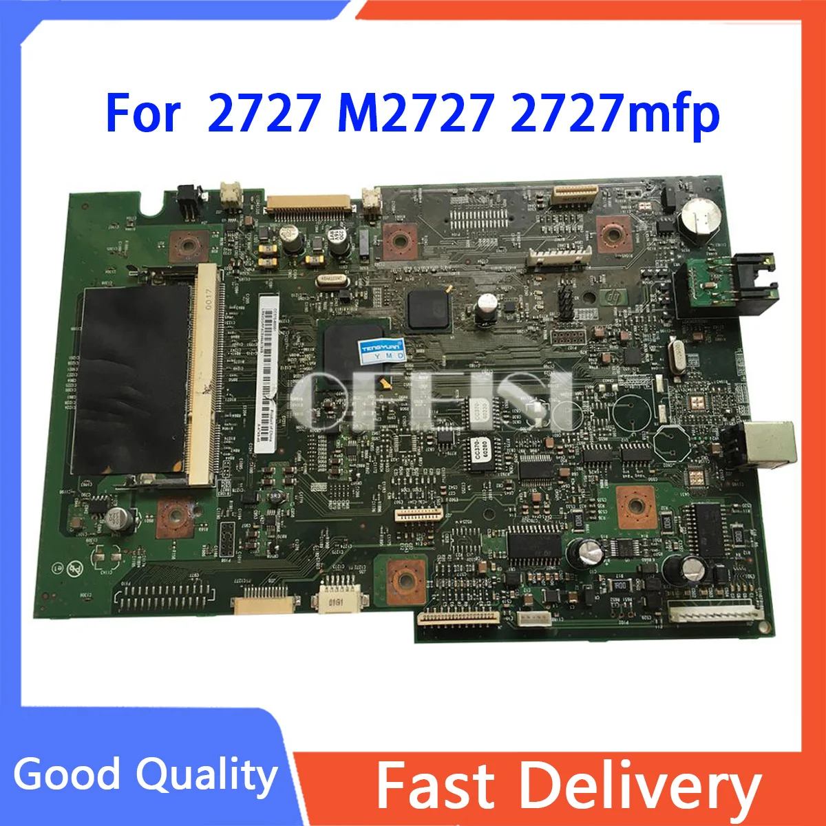 

Original Test For HP2727 M2727 2727mfp Formatter Logic Board CC370-60001 mainboard printer parts on sale