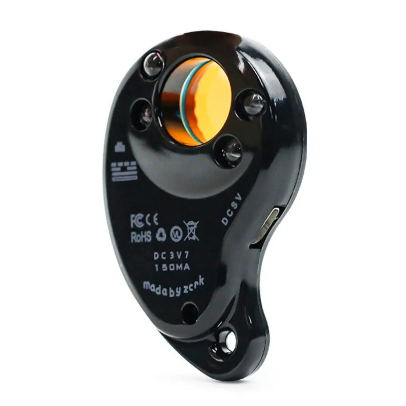 Detector inalámbrico antiespía, cámara láser, buscador de cámaras, Protección de Privacidad, dispositivo de seguridad para el hogar con cuatro luces IR
