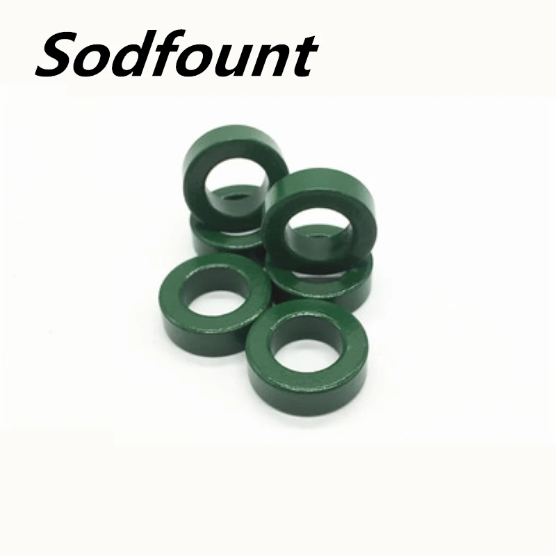 10PCS Mn-Zn green ferrite magnetic ring 25*15*8mm anti-interference core filter coil inductor shielding