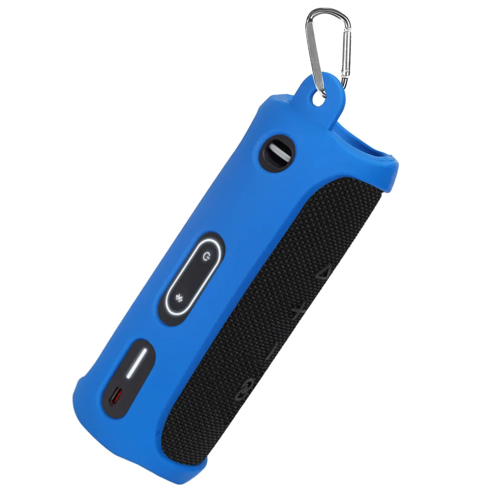 New Soft Silicone Cover Speaker Cases for JBL Flip 5 Bluetooth Speaker Shockproof Protective Sleeve For JBL Flip5 Speaker
