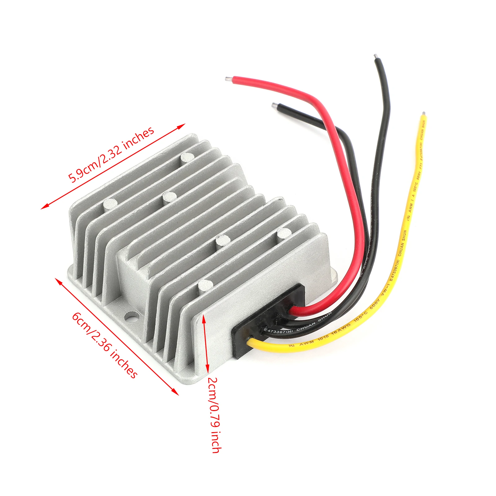 Artudatech DC 12V TO 24V Step UP DC Converter 10A Voltage Regulator Boost Module Stablizer