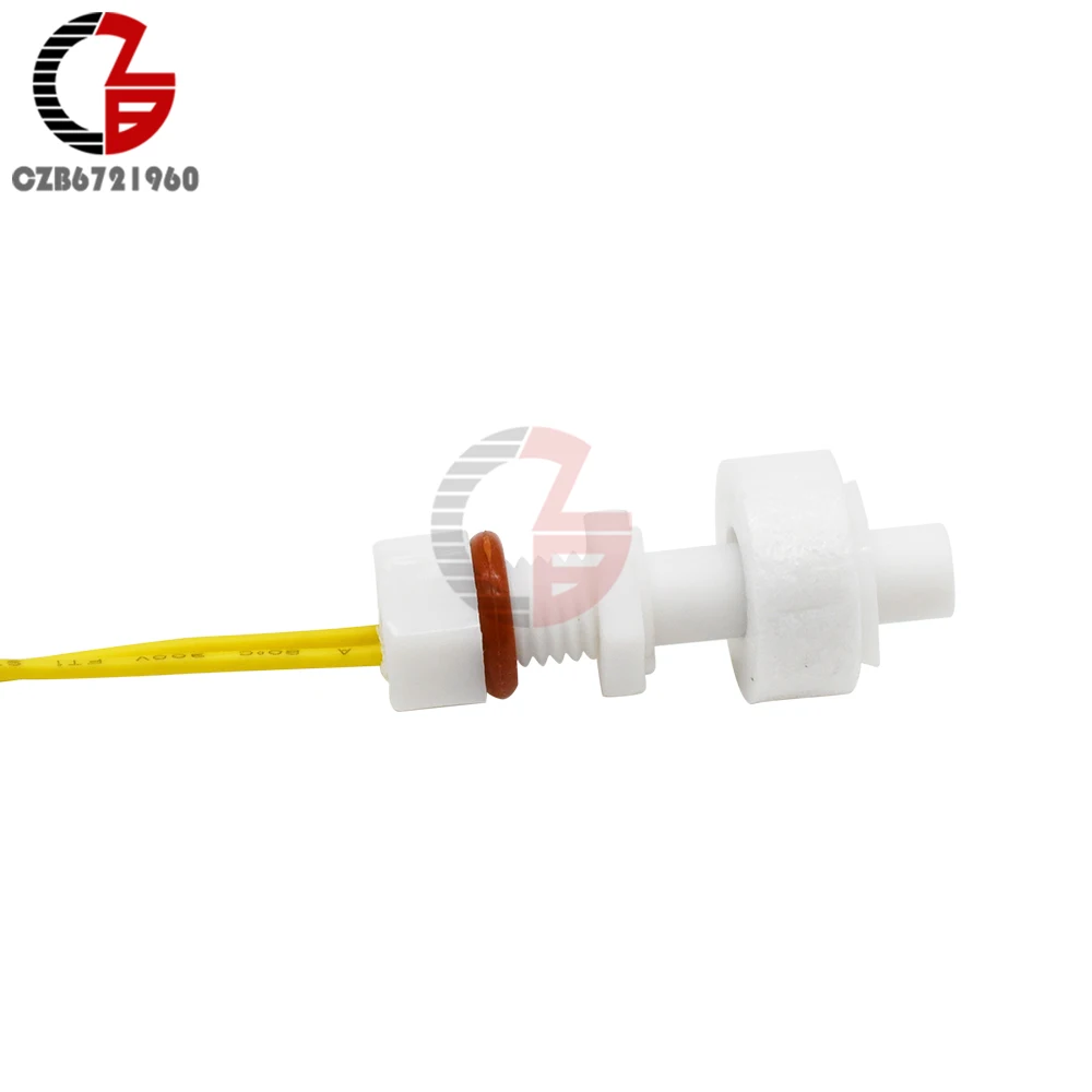 Liquid Water Level Sensor Switch Normally Closed Low Pressure Float Switch for Fish Tank Aquarium Pump Alarm Floating Switch