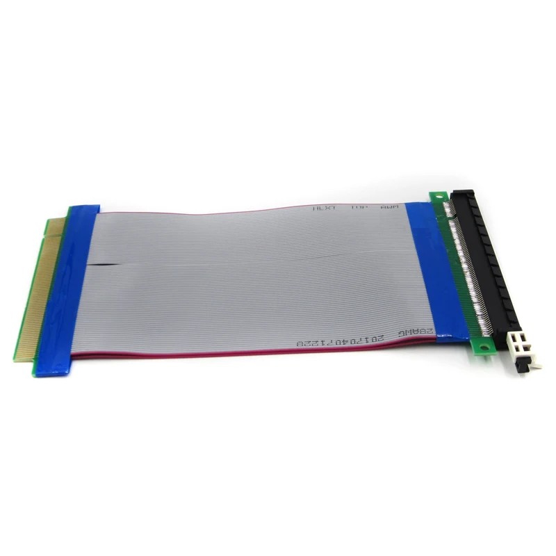 BSBL New PCI-Express PCI-E 16X Riser Card Ribbon Extender Extension 20cm Cable diy electronics